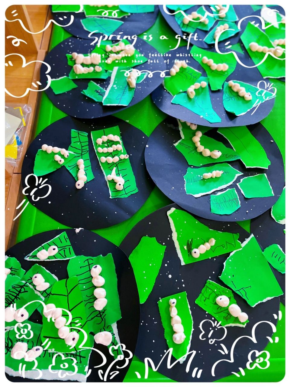 小班|创意美术 手工 《可爱的蚕宝宝》 活动目标: 16615进一步