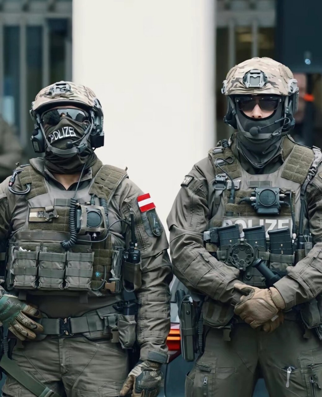 军迷大作战# #特警# #战术装备# #战术穿搭# #单兵装备# #奥地利