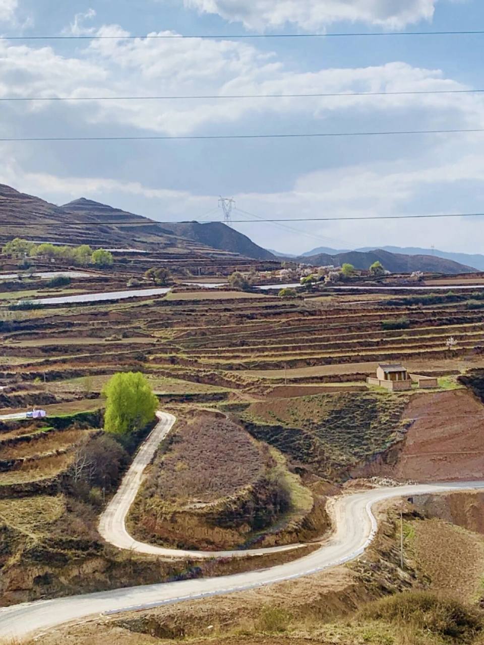 黄土高坡的风景