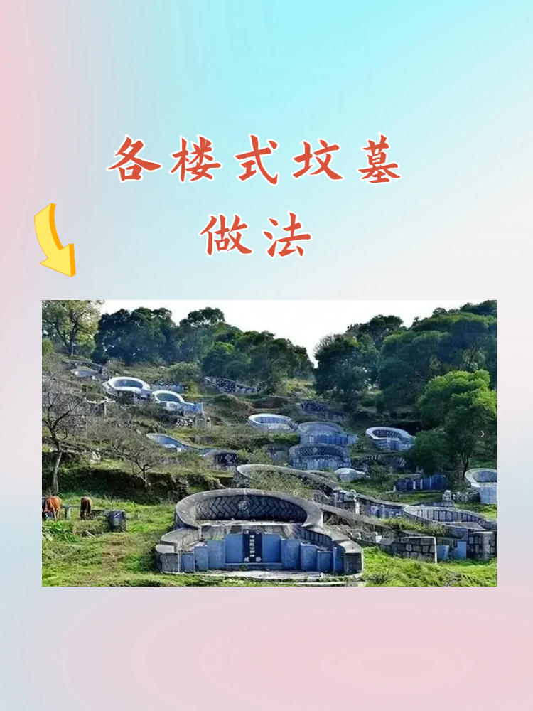 农村墓地排葬法示意图图片