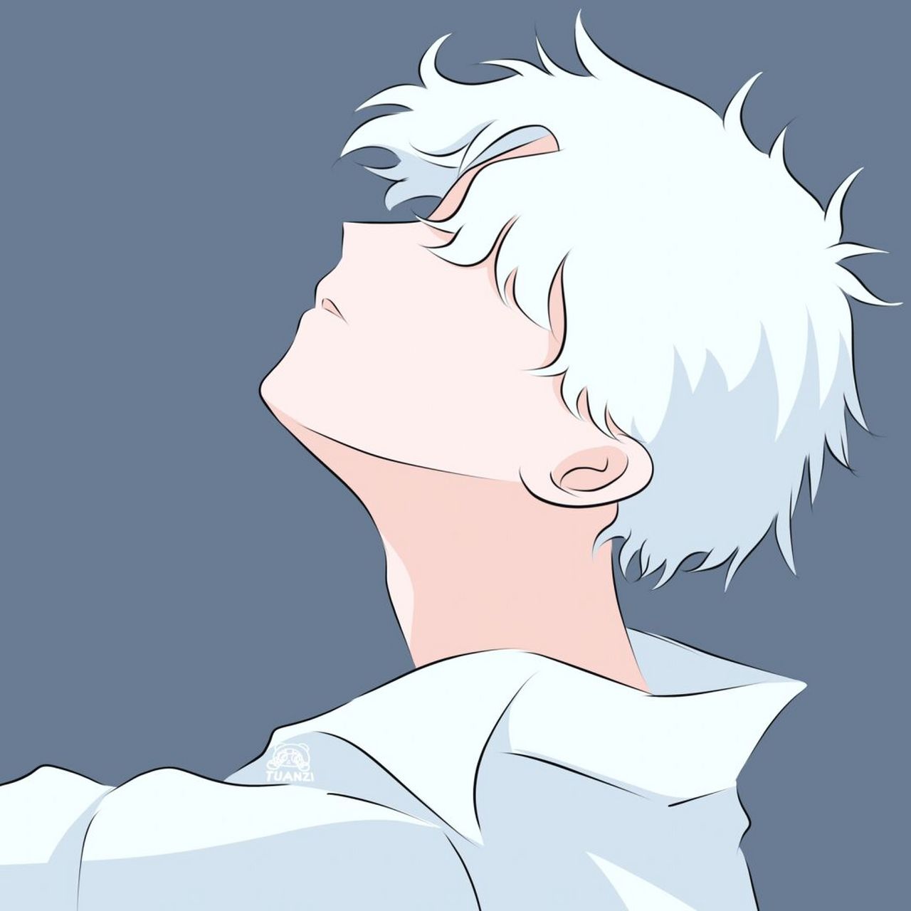 神明少年|"他在发光诶" 神明少女已出 移步最新动态 #手绘头像# #动漫