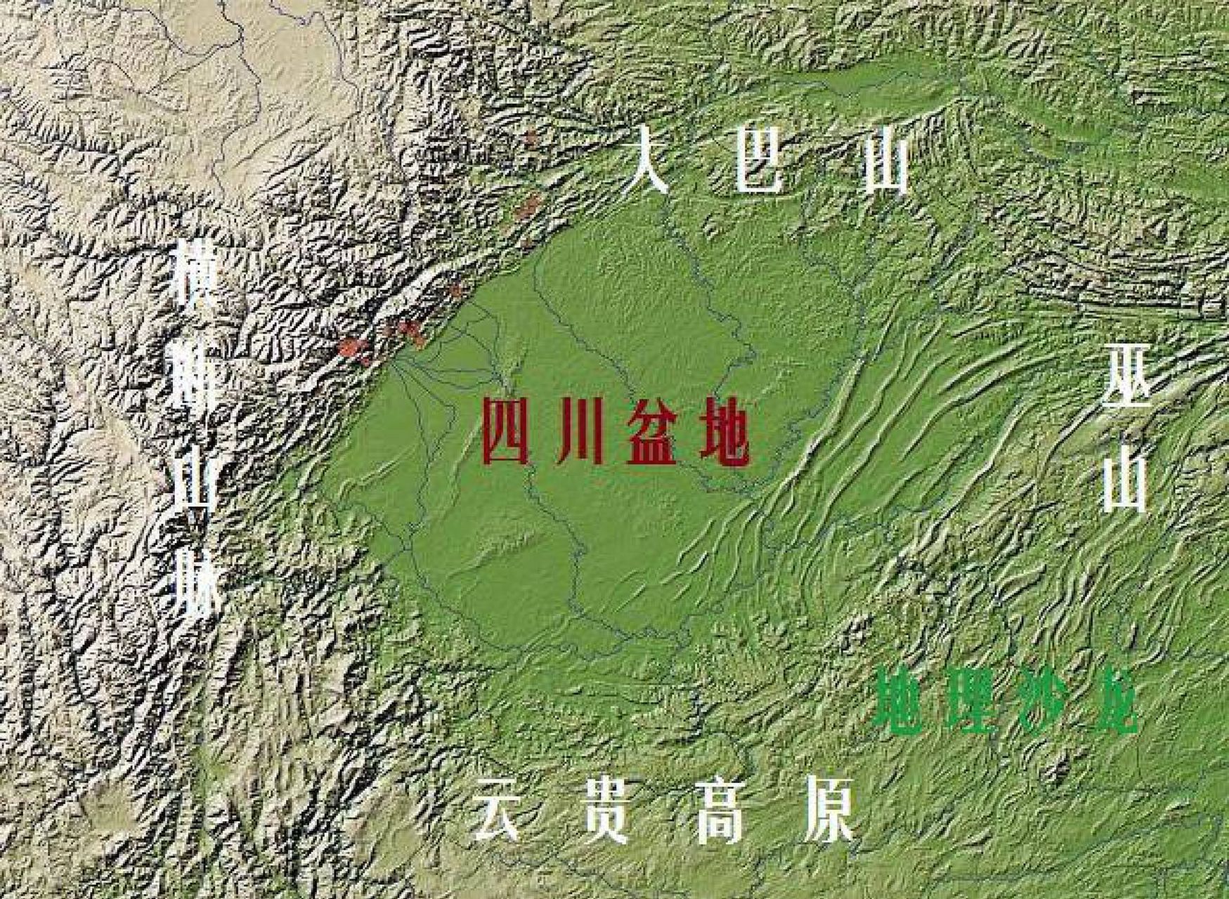 都在吐槽:我说几个四川气候的优点吧 盆地冬季阴天多,最近成都雾霾