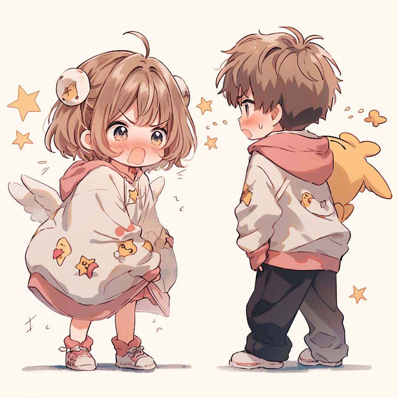 情侣头像|小樱小狼情头 #情侣头像# #情头# #情侣头像分享# #情侣