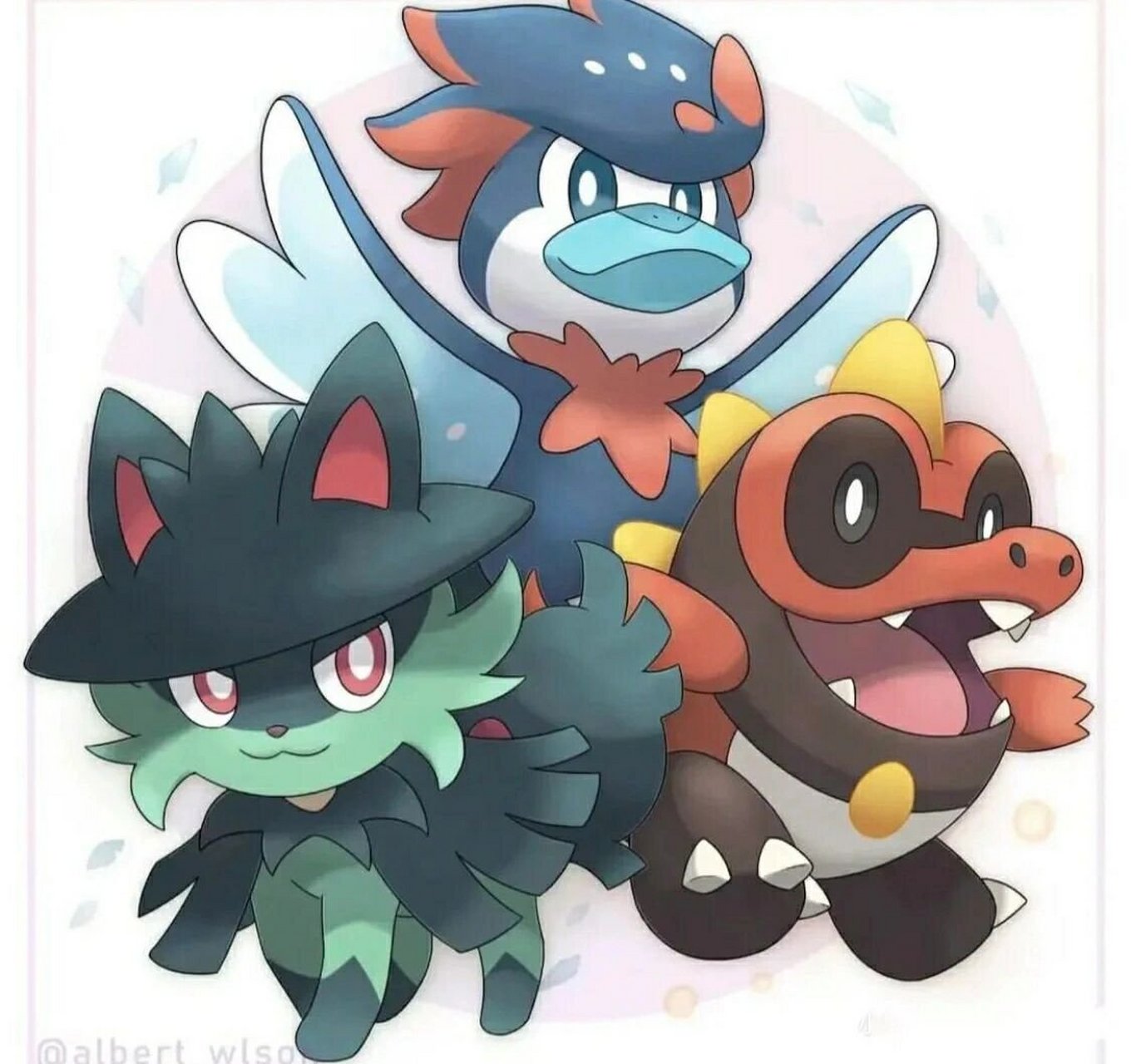 宝可梦御三家第一到第九世代