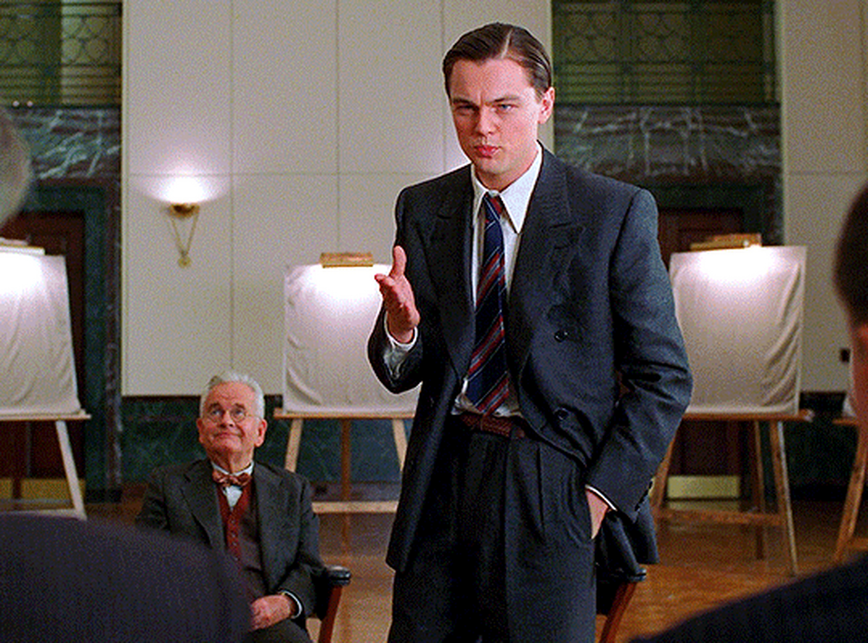 2004年电影《飞行家》里的莱昂纳多·迪卡普里奥