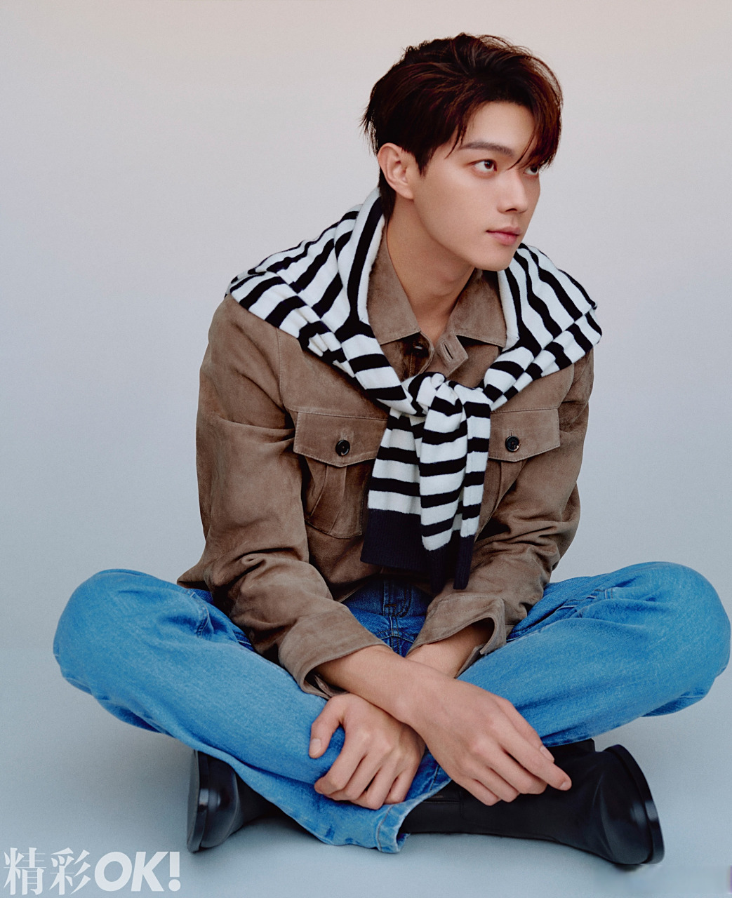 欢娱影视演员@许凯soso  《ok!精彩》十月刊封面大片今日释出.