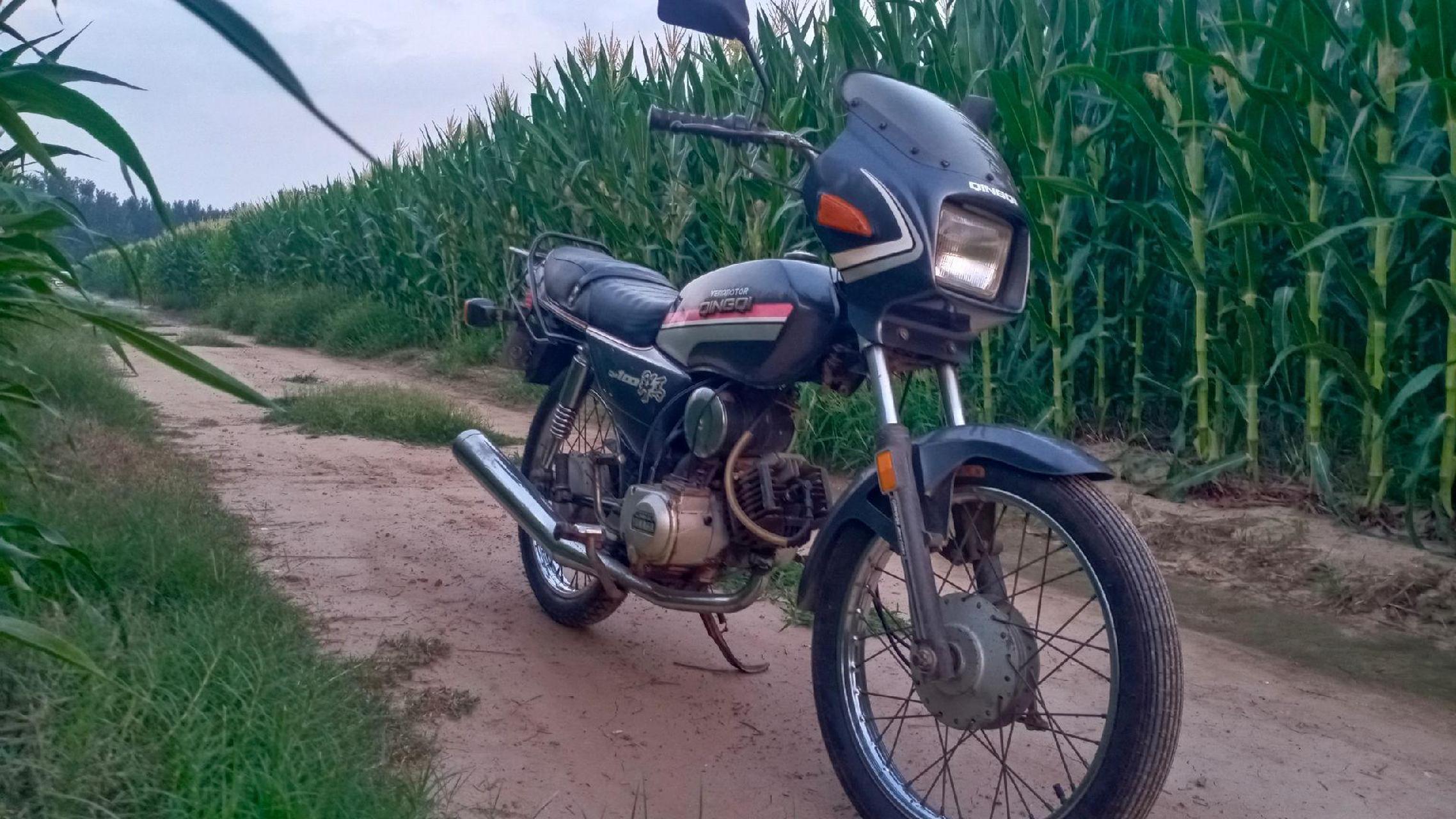 精品野马100两冲程摩托车,一代人的回忆