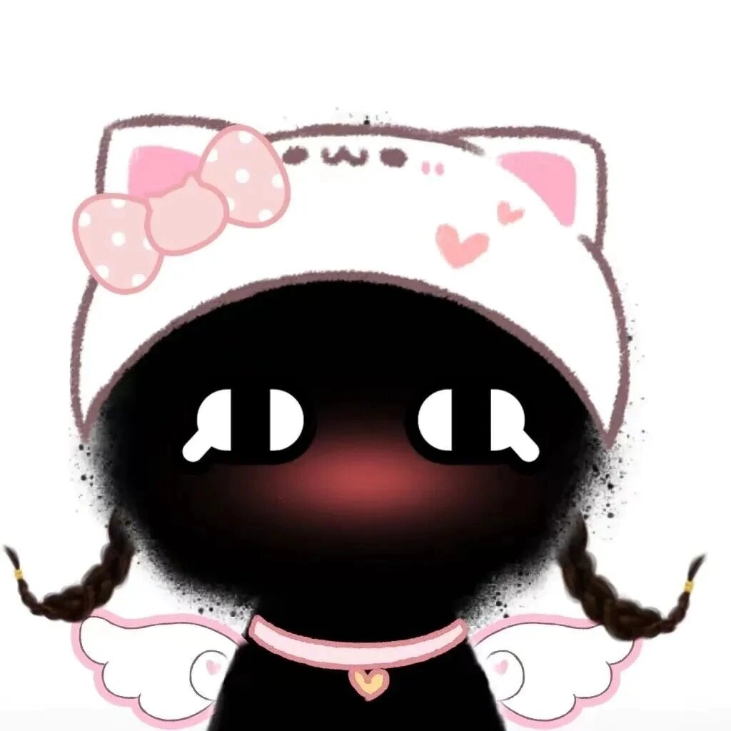 小黑煤球系列头像来啦来啦