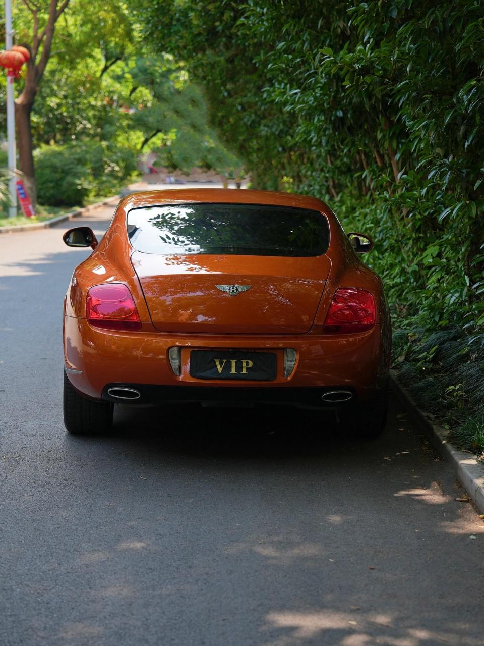 0t 12缸!爱马仕橙色原车漆,双拼色内饰,最美gt跑车.年少有为开宾利.