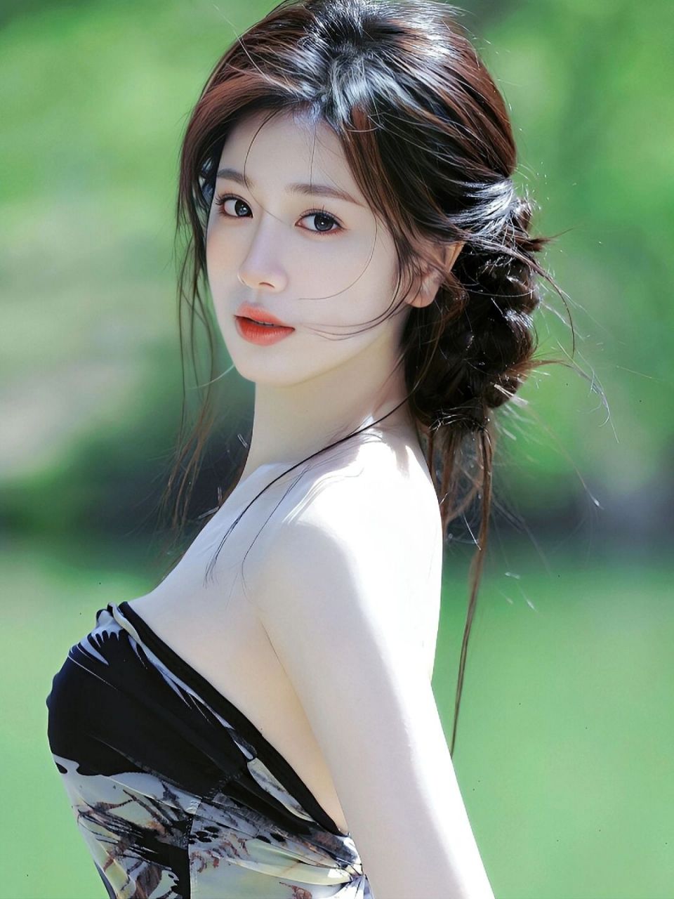 壁纸# #头像分享# #高清# #颜值# #窈窕淑女# cn:早纪写真工作室