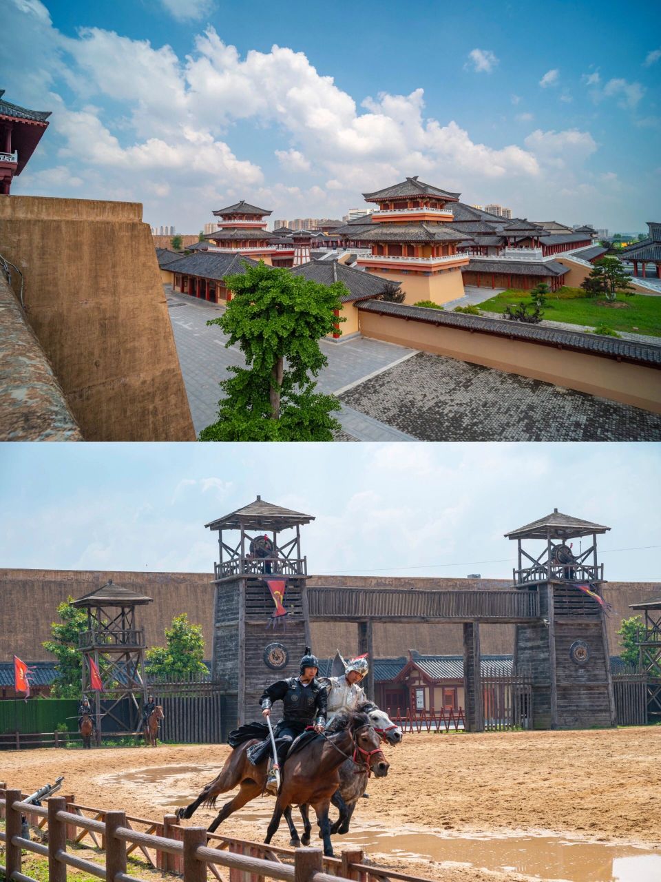 从襄阳市区出发一小时就来到了枣阳市中国汉城景区,这里是汉光武帝