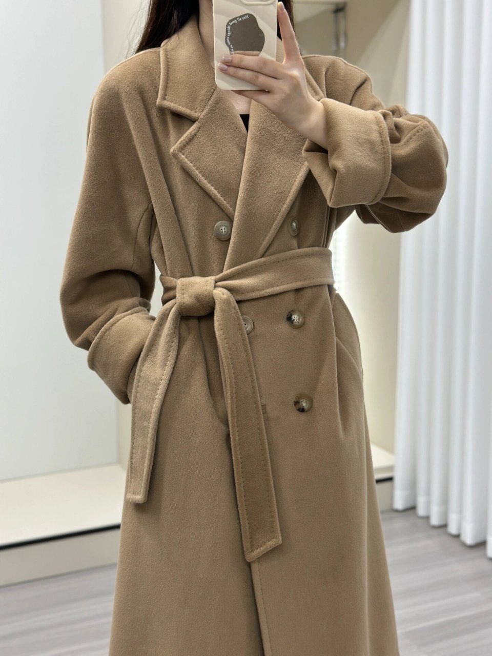 maxmara101801经典驼色|万年好穿 永不过时 101801大衣每年都要拿出来
