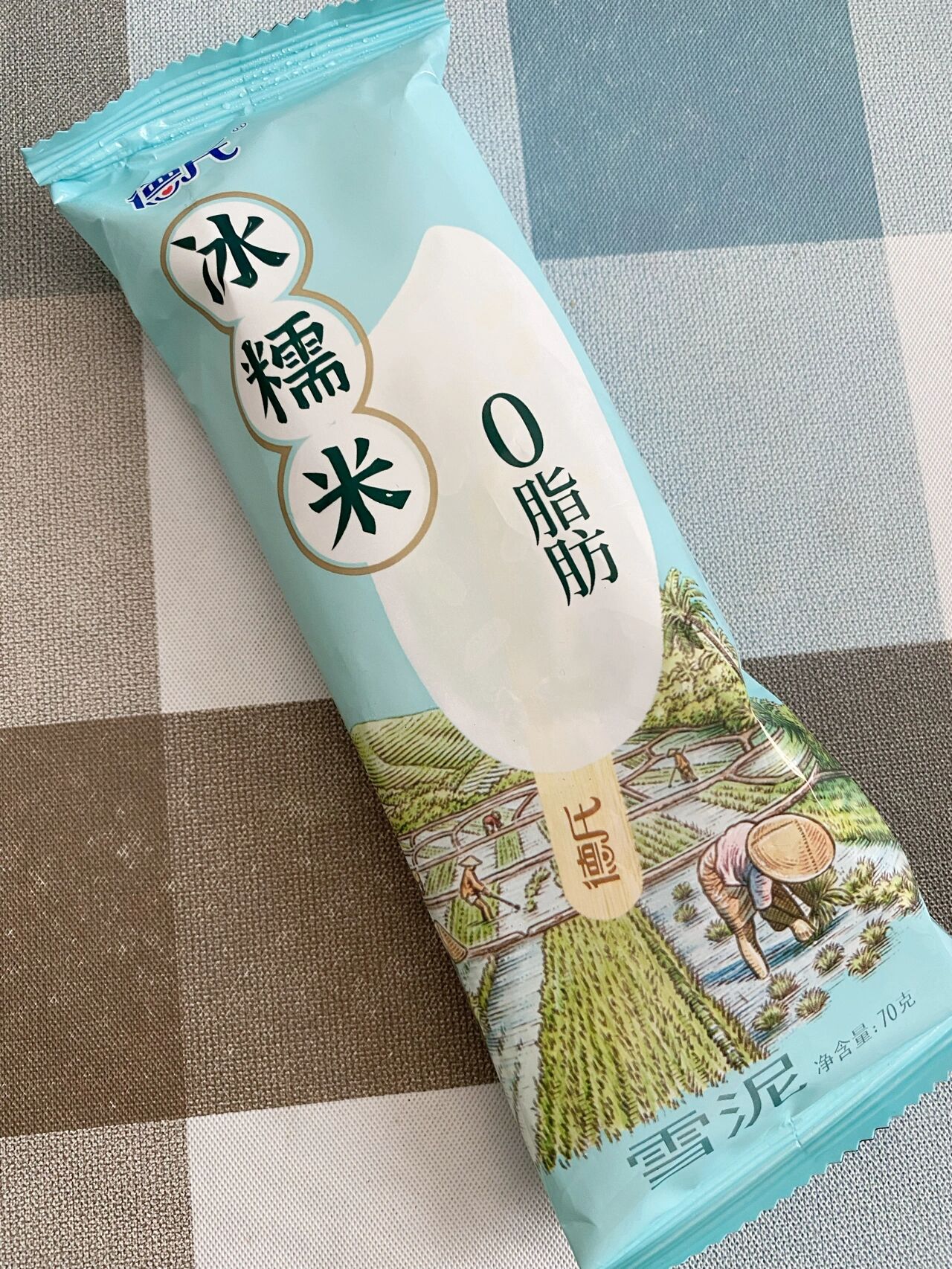 被吹爆的冰糯米雪糕.