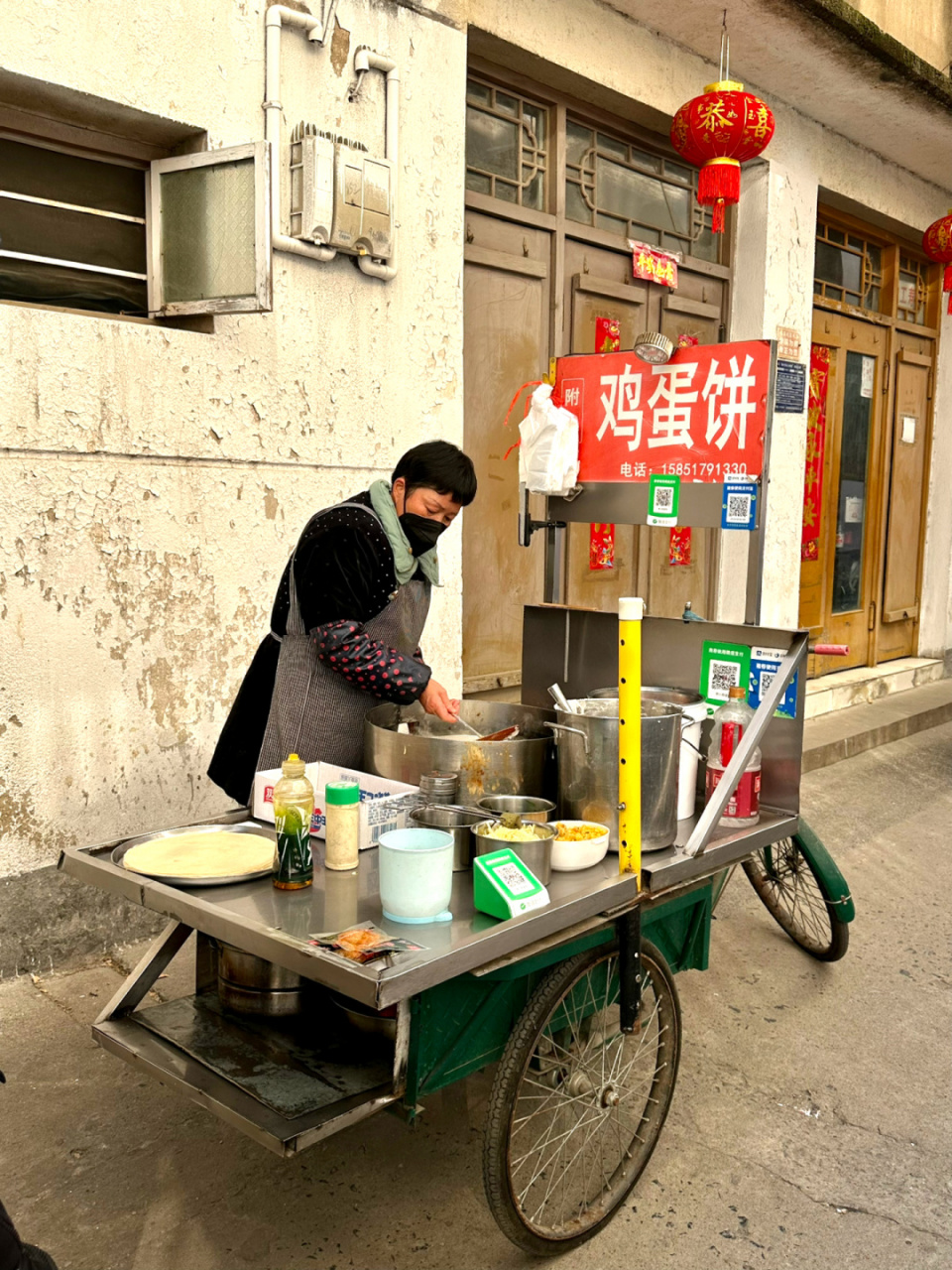 这家鸡蛋饼 是男朋友从小吃到大的!