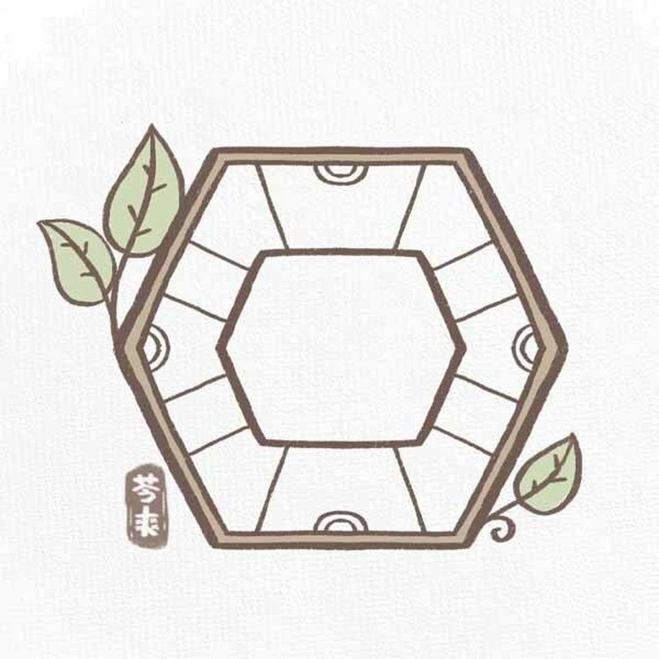 原创|古风|小轩窗|简笔画 【小轩窗,正梳妆】中国园林太让人惊叹了,连