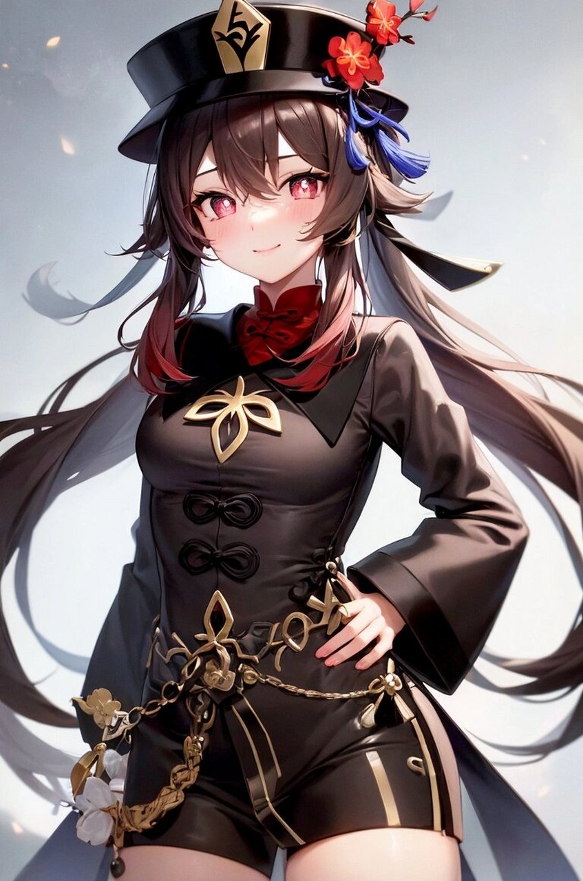 月亮出来我晒月亮咯~ 	 #胡桃# #胡桃cos# #原神胡桃# #原神胡桃壁纸