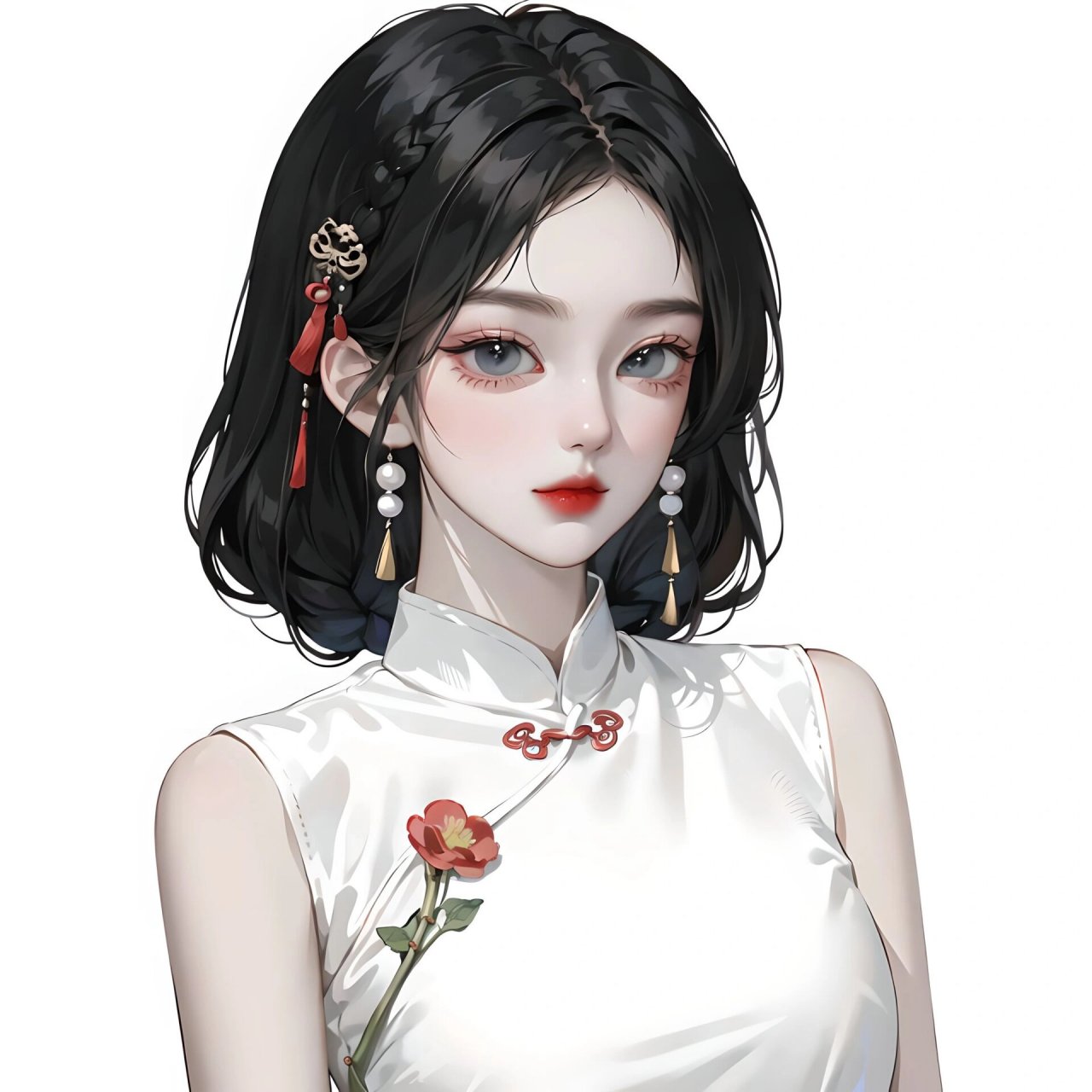 干净女头 | 国风旗袍2.