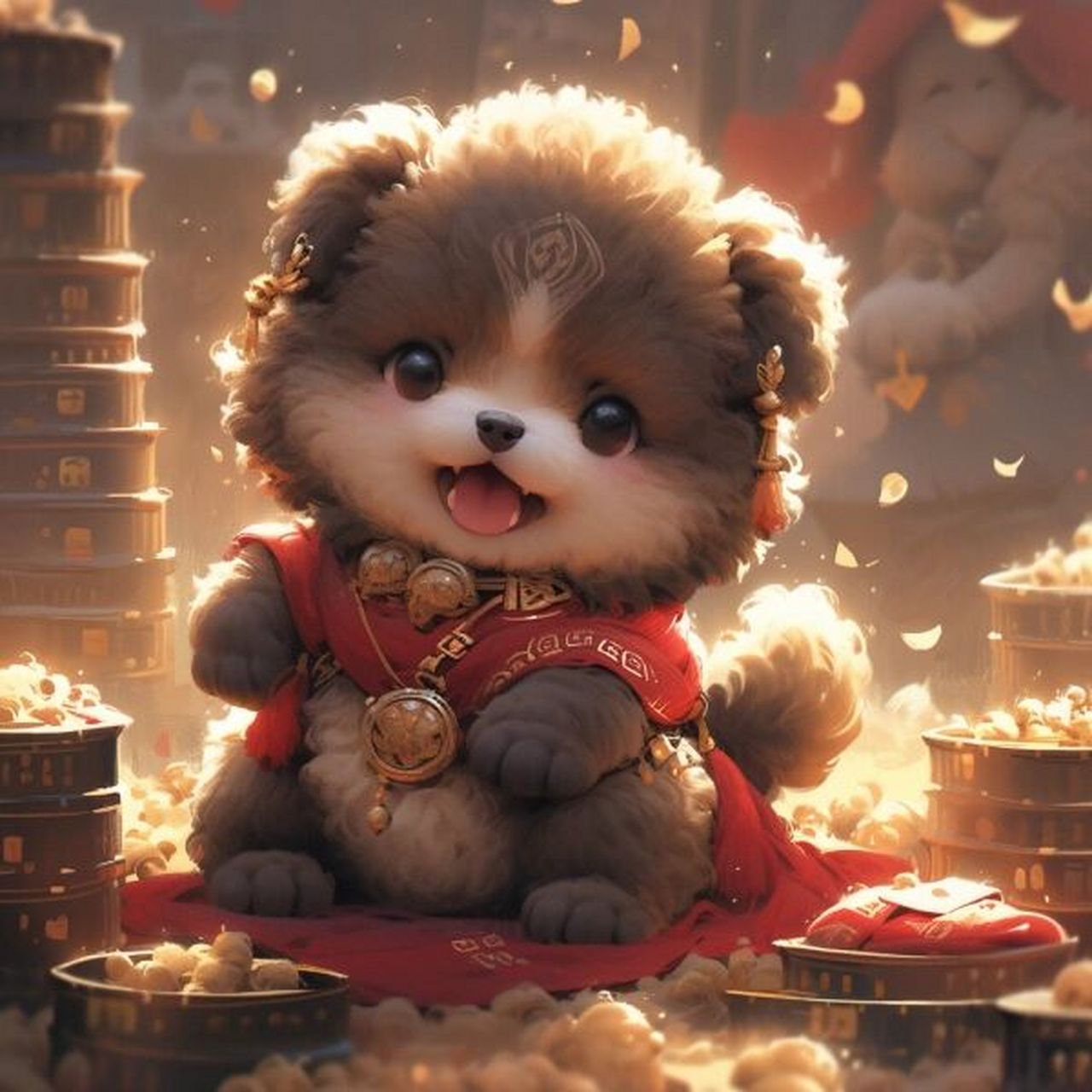 90生肖头像 | 戌狗 | 发财旺90 失去所有人,找到我自己