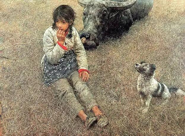 《春风已经苏醒》何多苓经典油画赏析