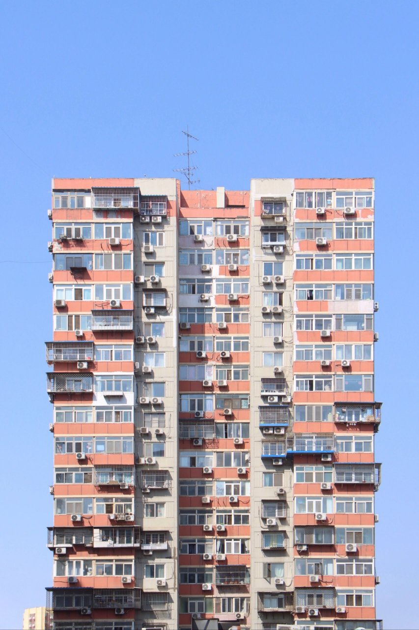 北京80年代高层丨老住宅楼丨城市扫街 松榆里小区,位于北京朝阳区东