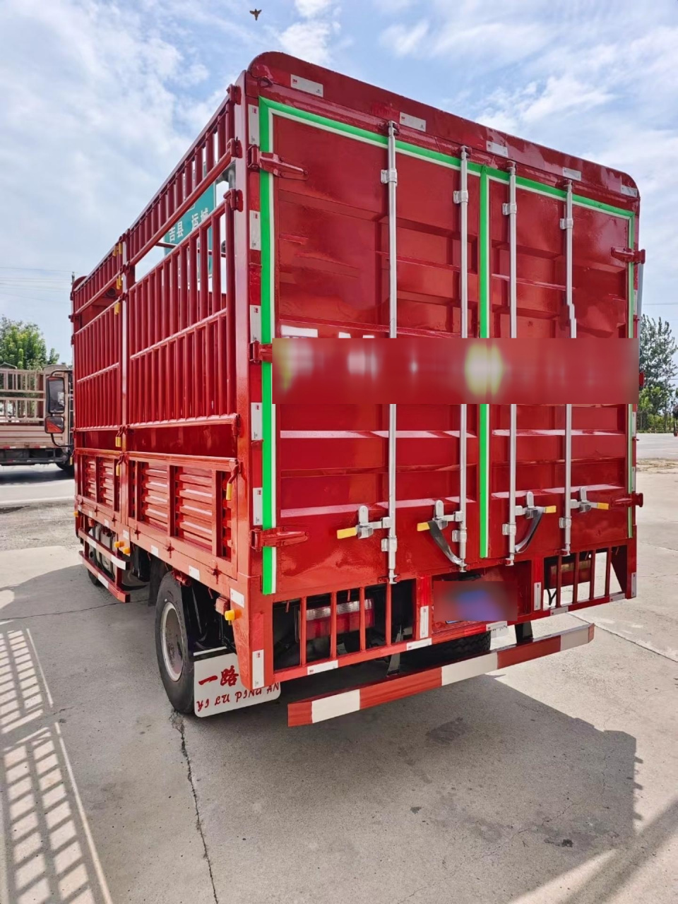 新到18年11月《国五》奥驰v6四米二高栏!潍柴160马力4.