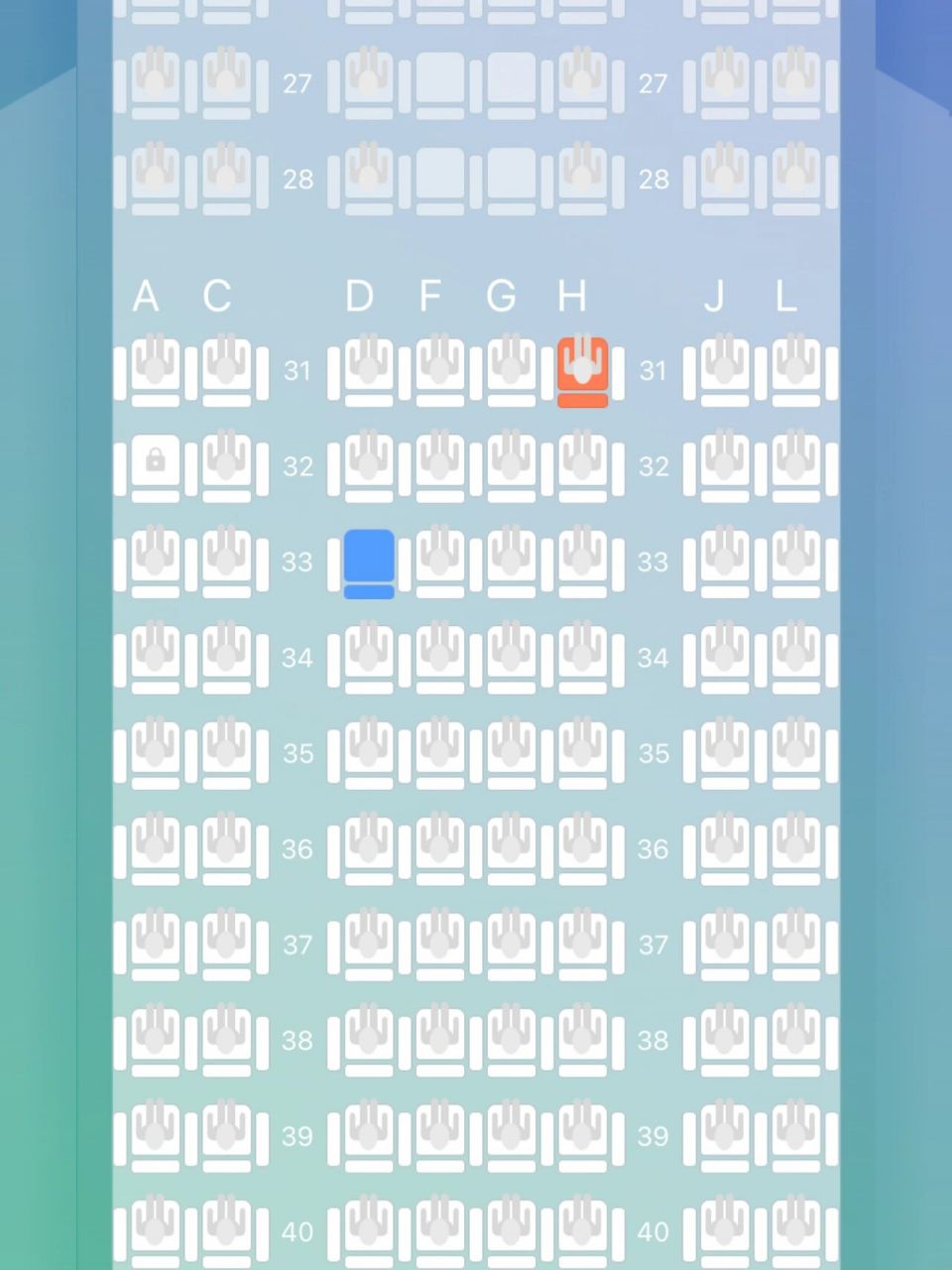 东方航空优选座位避坑! 坑!空客330-300x 不要选第31排!