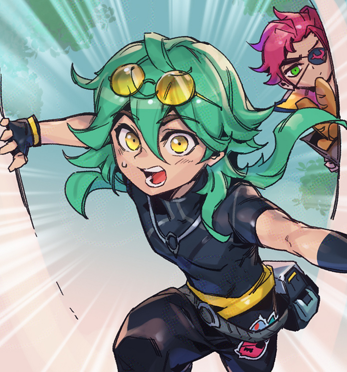 英雄联盟心之钢皮肤# 画师pt_crow的同人小漫画作品~ 好传神#英雄