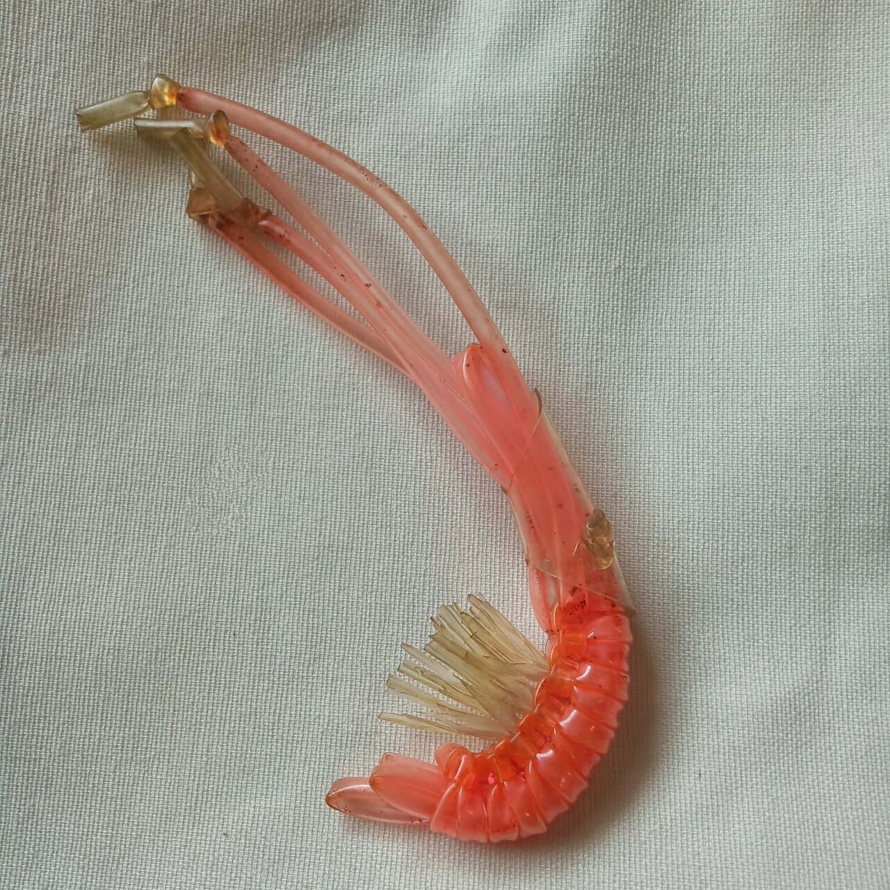 输液编织大虾 九十年代超级流行用输液管  玻璃丝编织各种各样的小