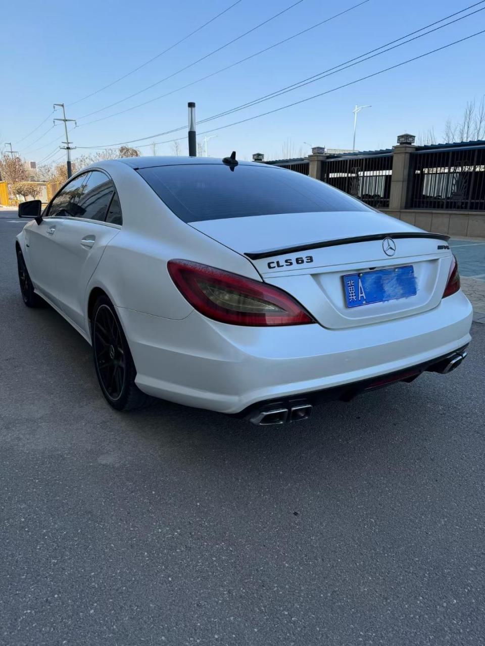 恶魔之眼12年89715自动55t 525马力v8奔驰amg(进口)cls63!