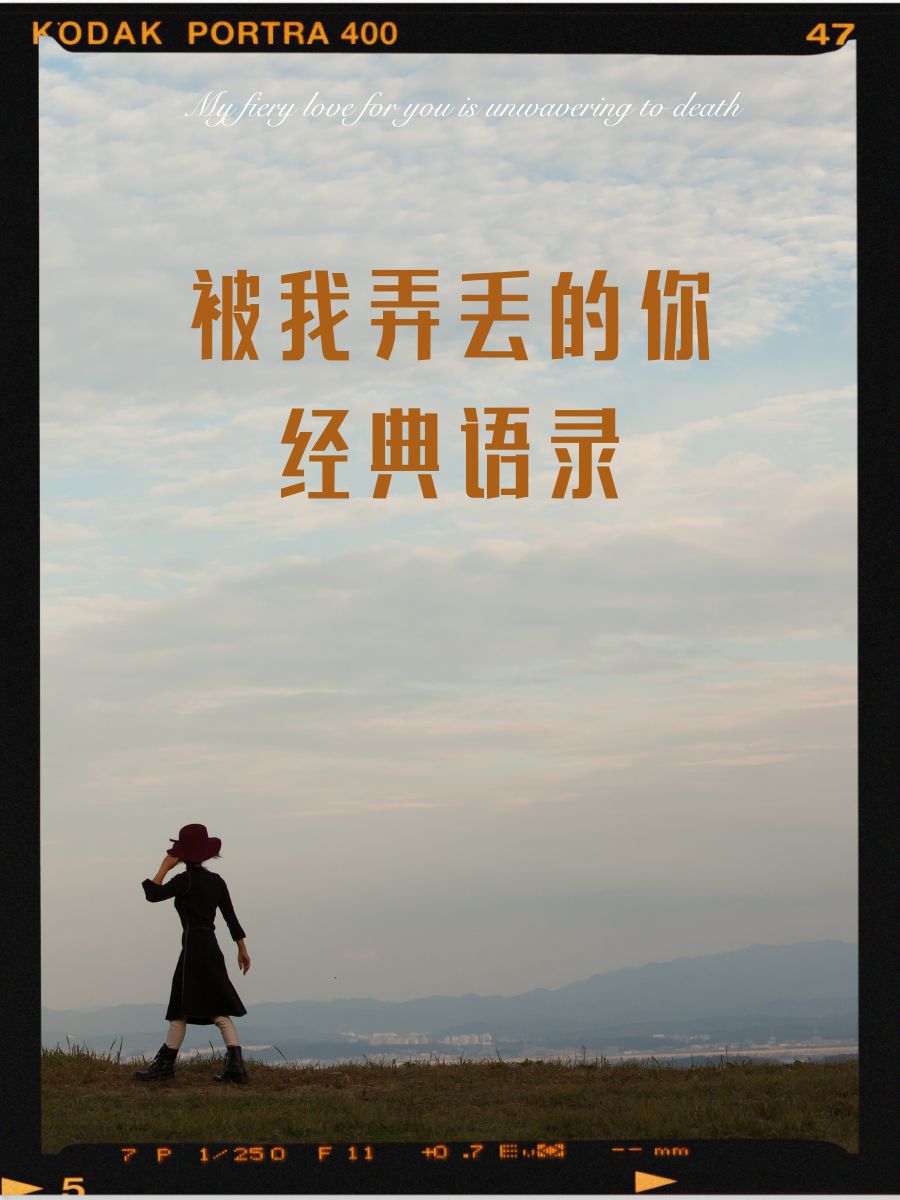 在茫茫人海中,丢失了你,也丢失了自己的心