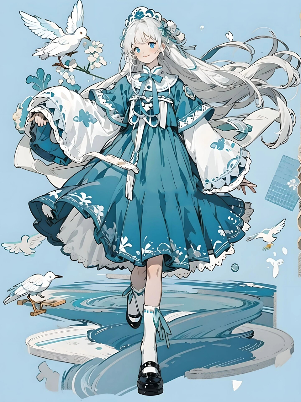 动漫素材 | 画室高阶漫画·洛丽塔少女