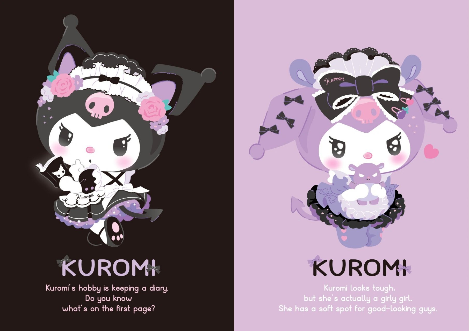 sanrio三丽鸥壁纸头像素材图片酷洛米kuromi 7815需要原图77