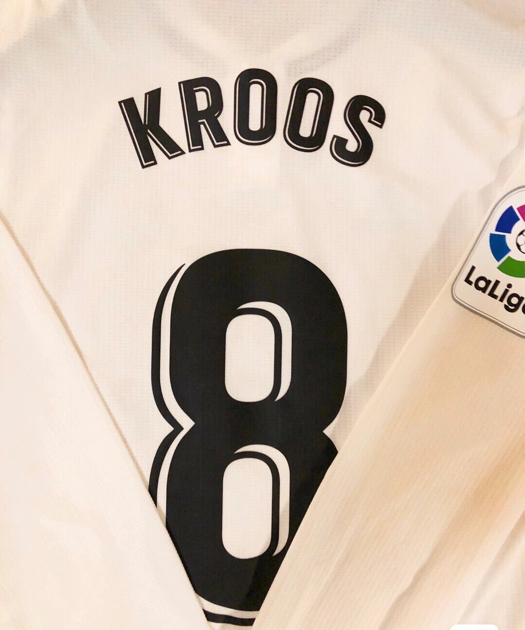 1819赛季 皇马主场联赛更衣室落场版球衣 1819赛季 matchissue 克罗斯