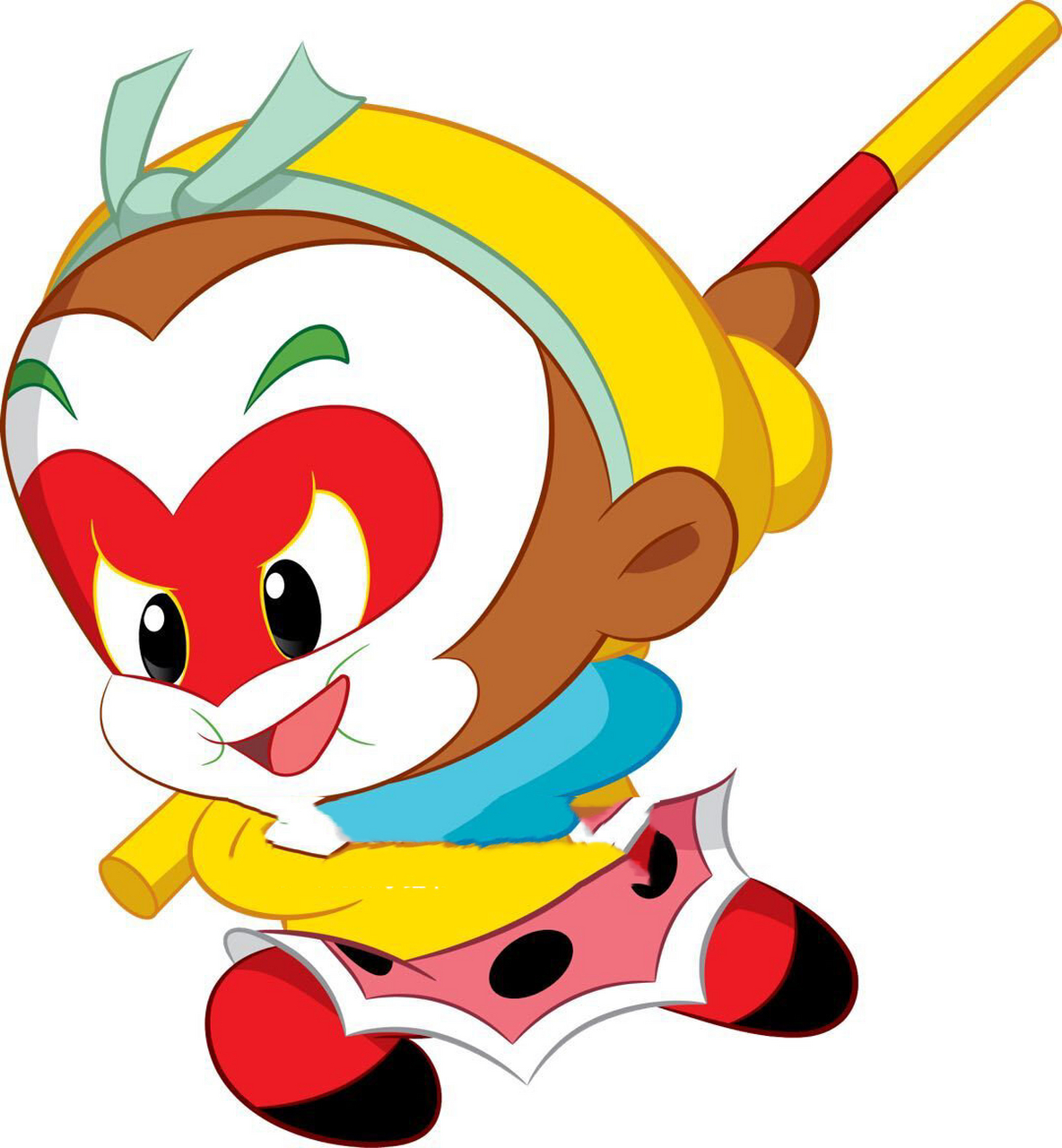 幼儿园西游记孙悟空卡通主题墙素材原图 幼儿园环创卡通系列素材 孙悟