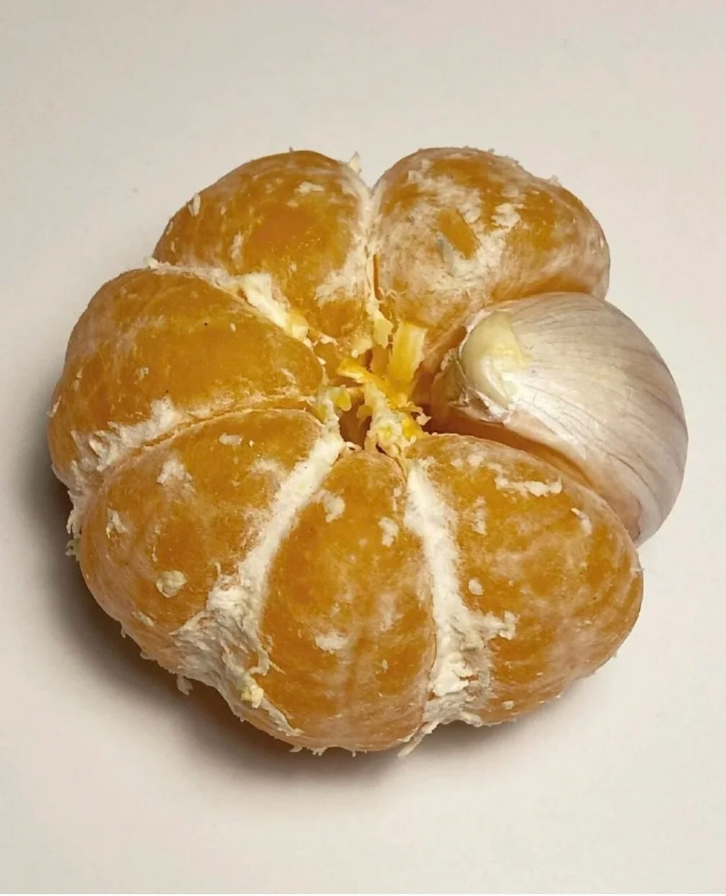 就"蒜"挤进去也是"橘外人"