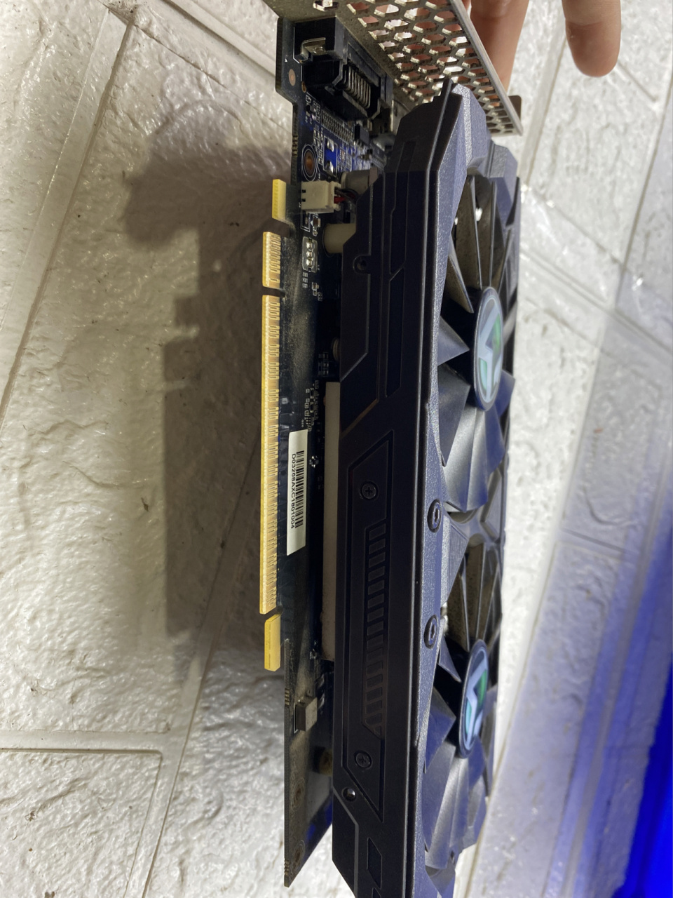 铭瑄gtx1050ti 电竞版4g显卡 拆机显卡 正常用没问题 成色看图  实物