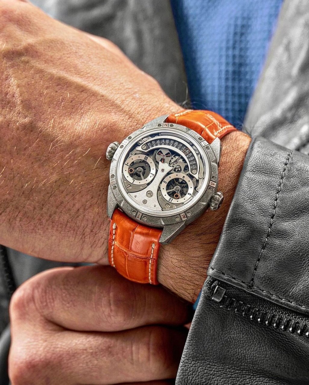 切金小丑腕表火星版 俄罗斯独立制表大师康斯坦丁·切金(konstantin