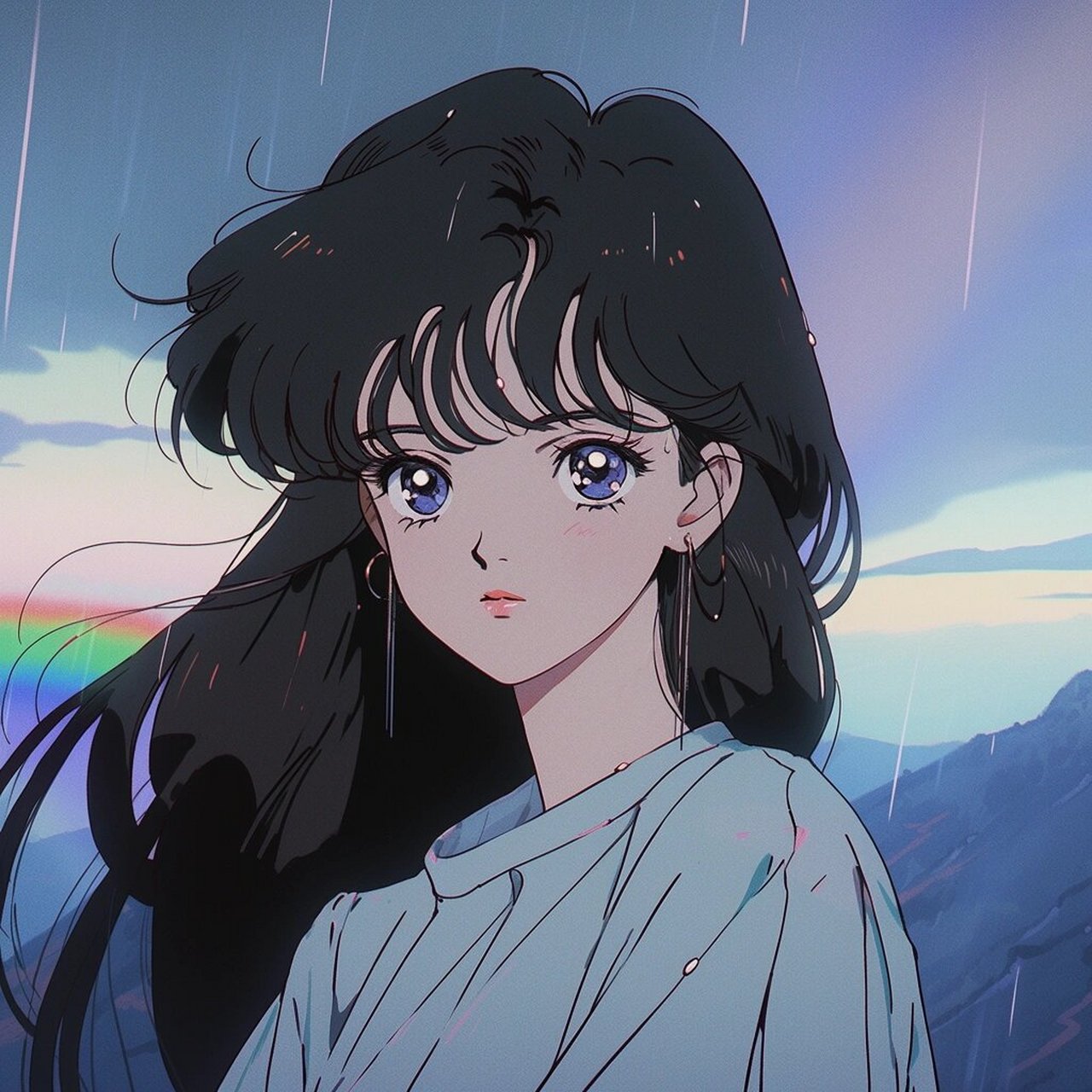 清新脱俗的气质头像|旧漫头像