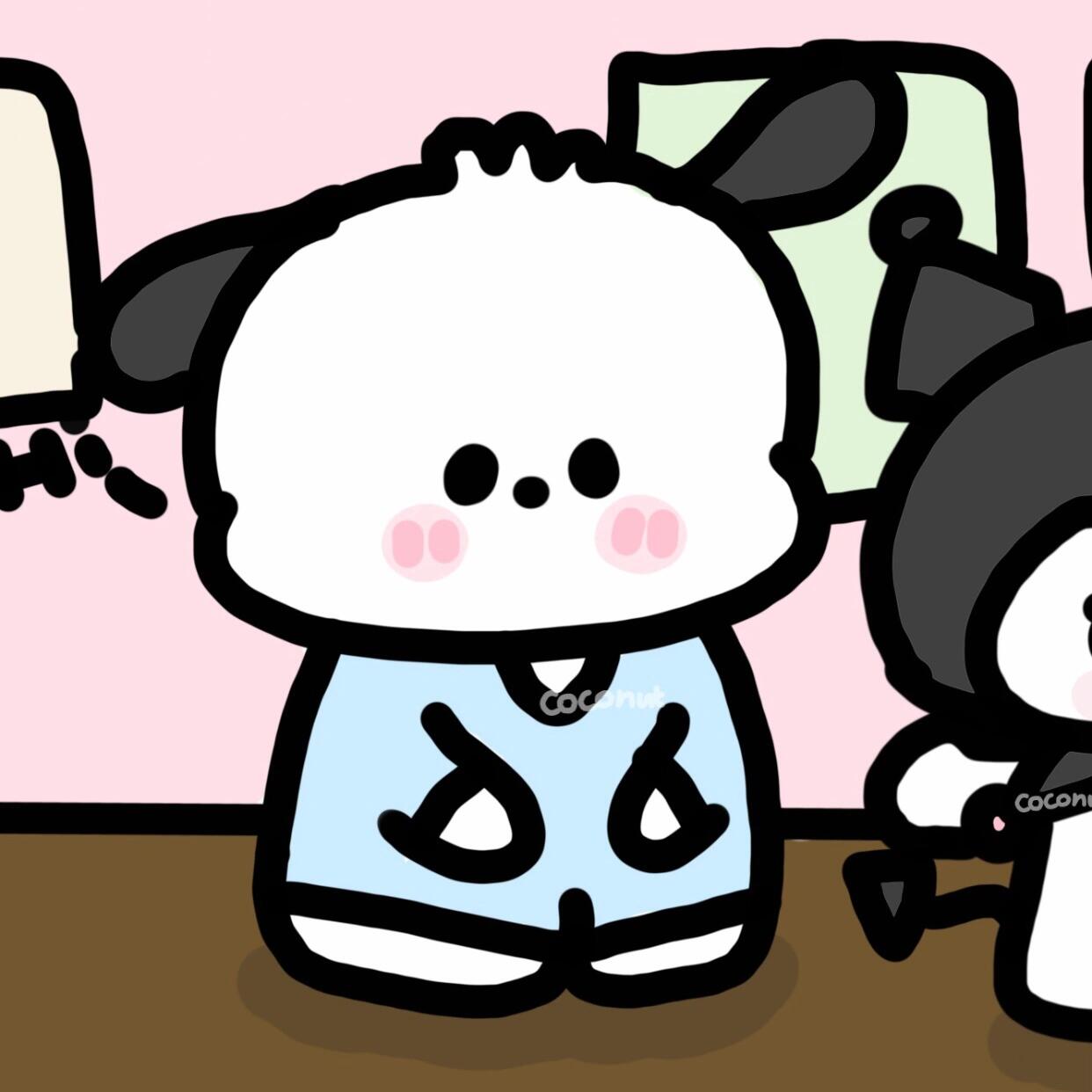 库洛米和帕恰狗|双人头像