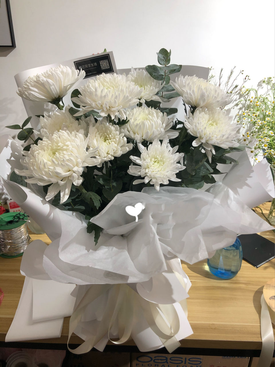 悼念白菊花束 悼念白菊花束