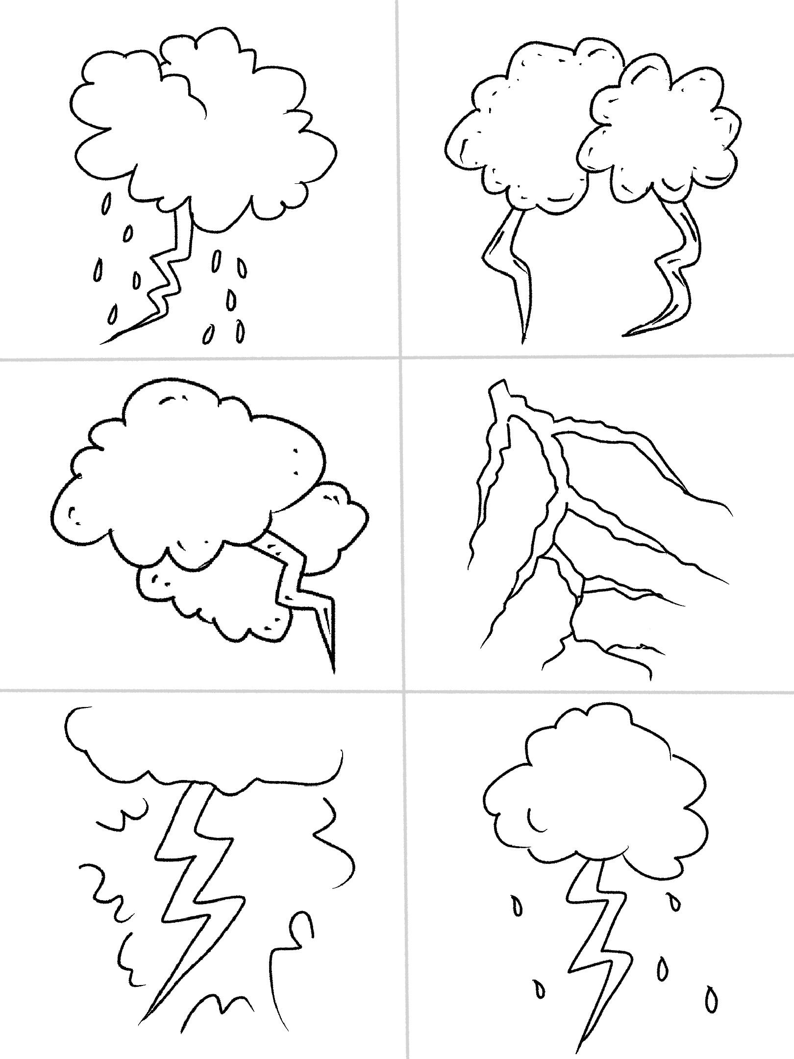 和风细雨简笔画图片图片