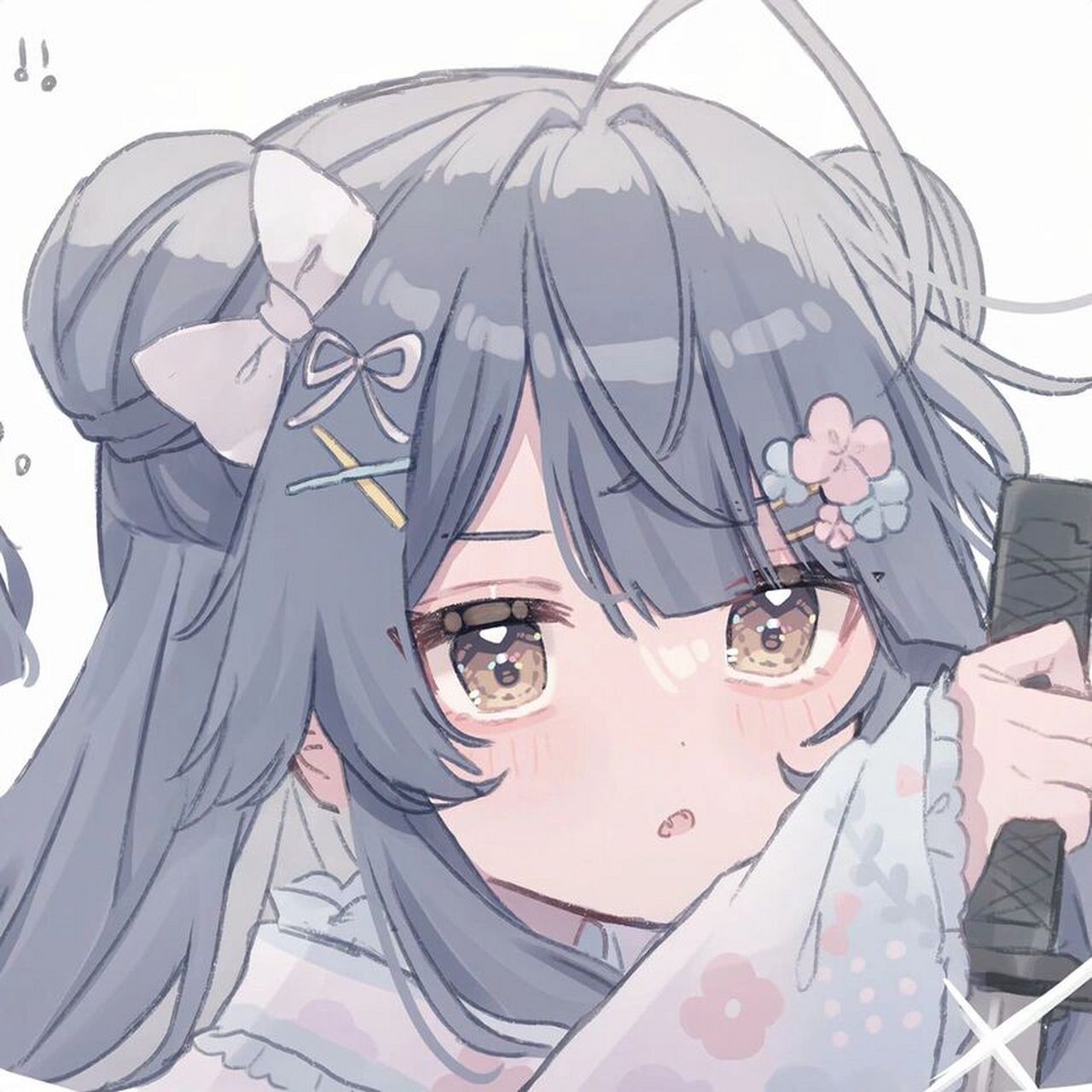 适合那种奶萌奶萌女生动漫头像 可爱的头像送给可爱的你,礼貌拿图