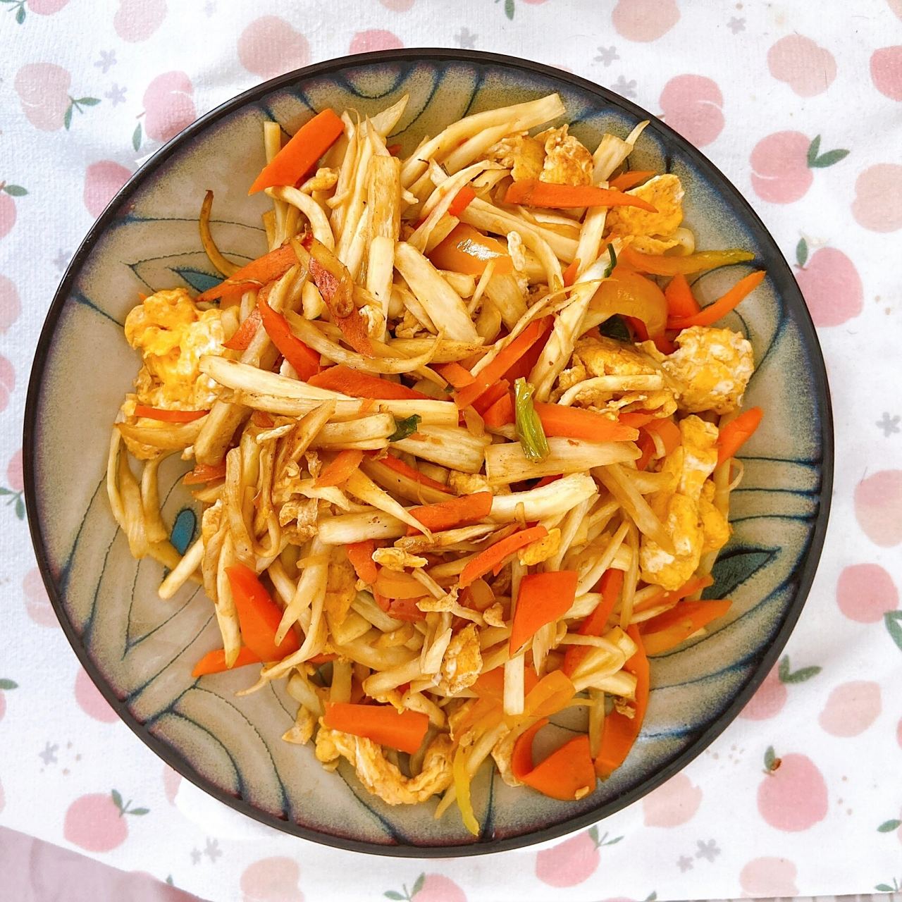 家常菜系列之茭白炒鸡蛋 茭白又名高瓜,茭瓜.