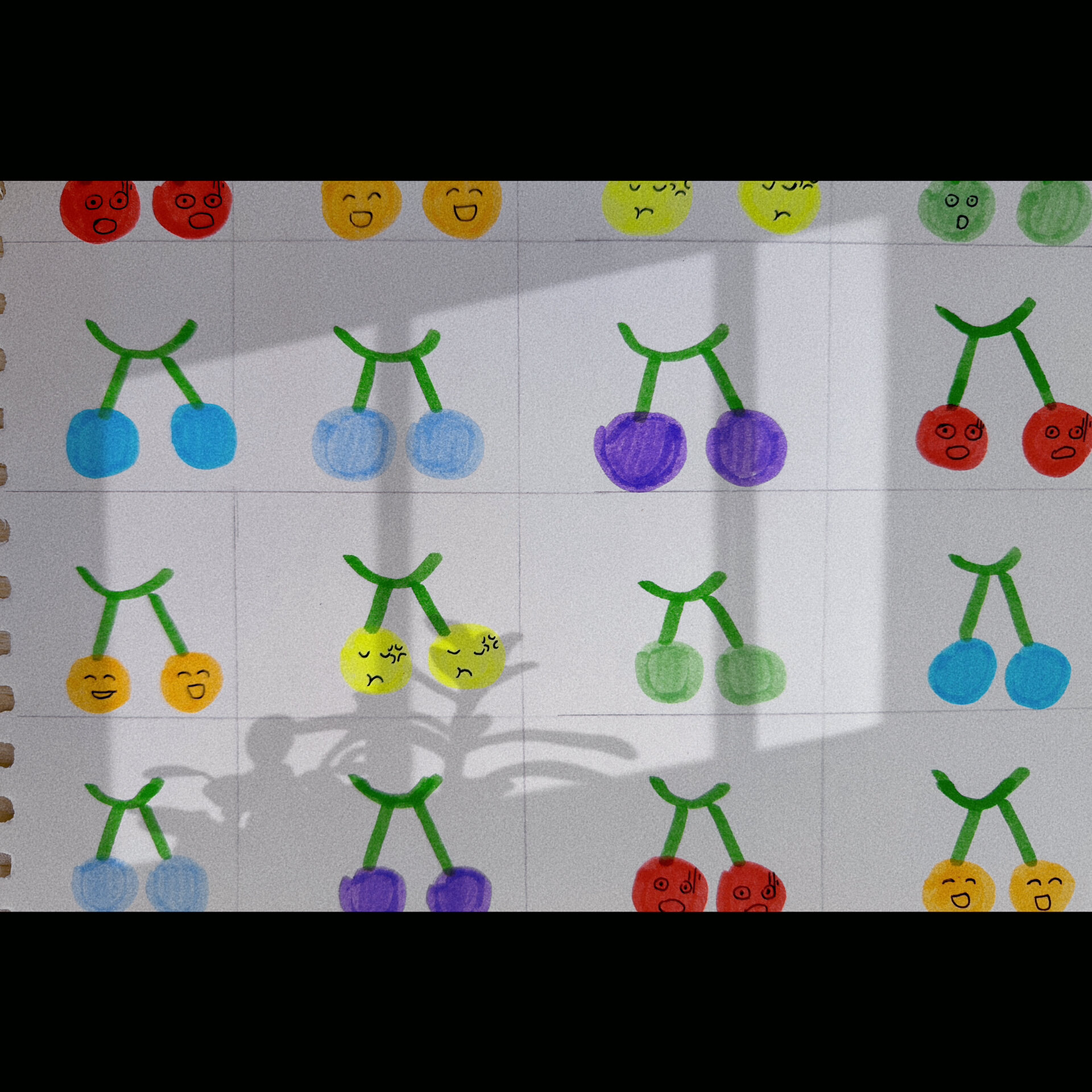 小学三年级美术～重重复复