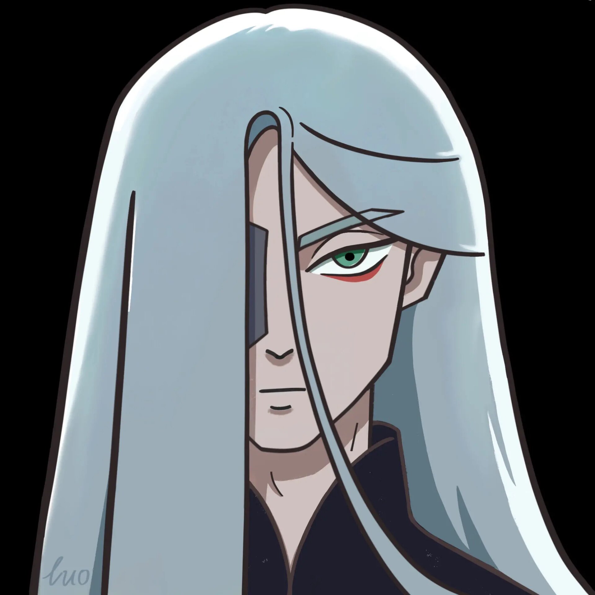 青凤 我也很喜欢 画个美人师傅 感觉当头像也还行