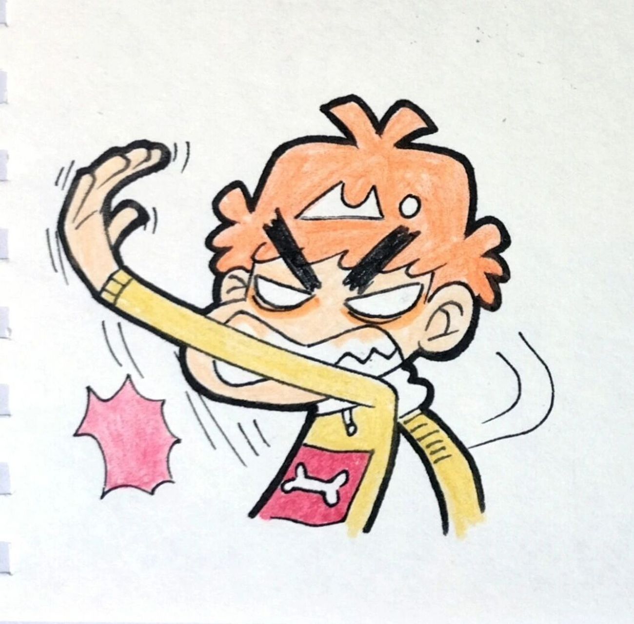 阿衰简笔画绘画