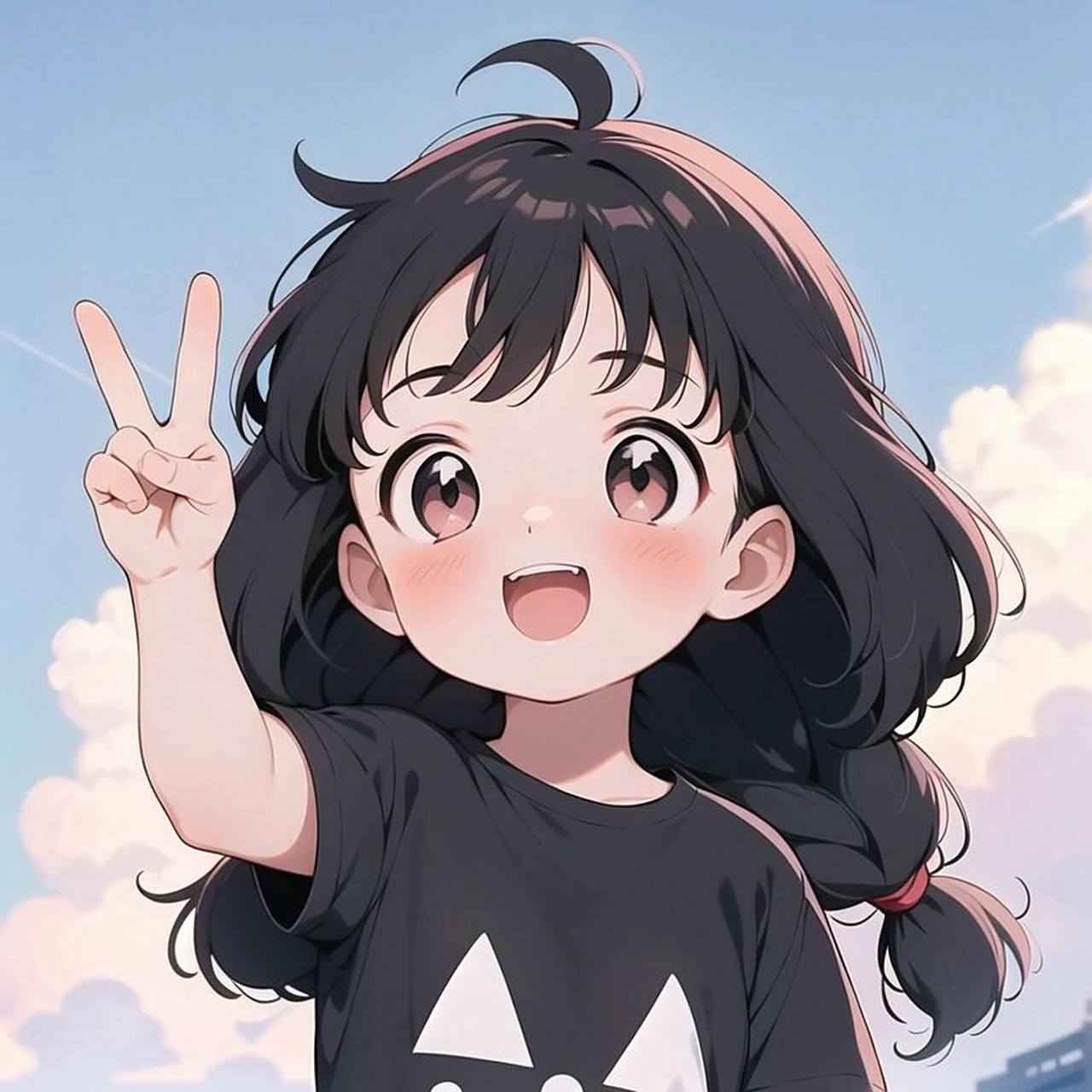 动漫情侣头像|今日份可爱,要开心哦78