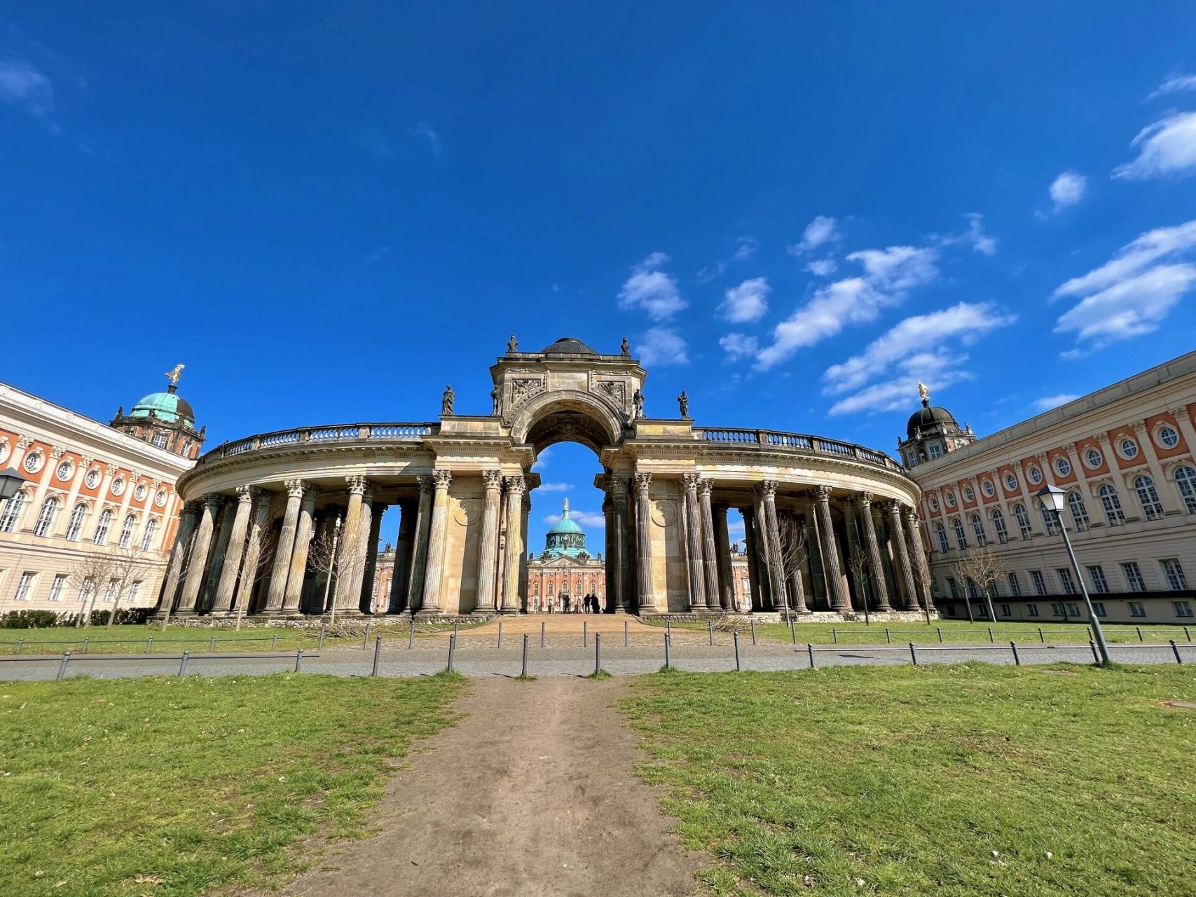 德国|波茨坦大学新生报到啦95 古老的建筑群与新宫是德国波茨坦大学