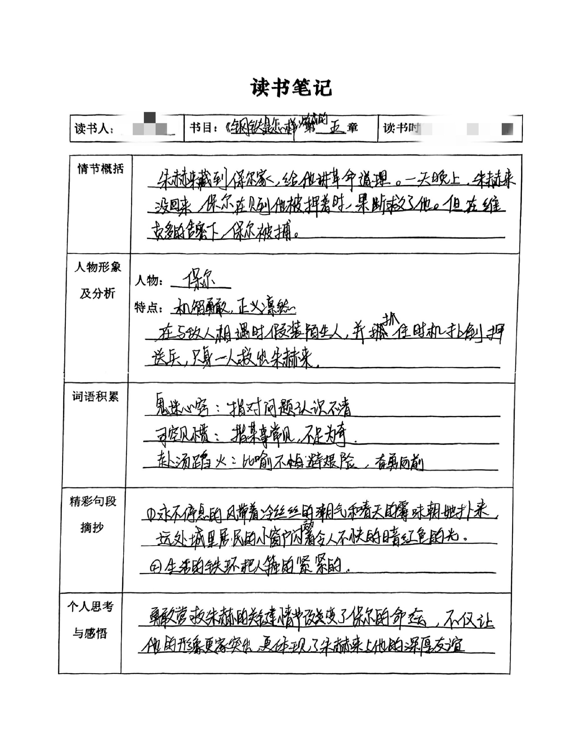 读书笔记范文(优秀的读书笔记范文)