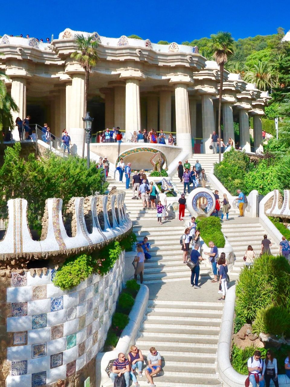 每日建筑d50:  桂尔公园  park guell 中文名:桂尔公园,奎尔公园